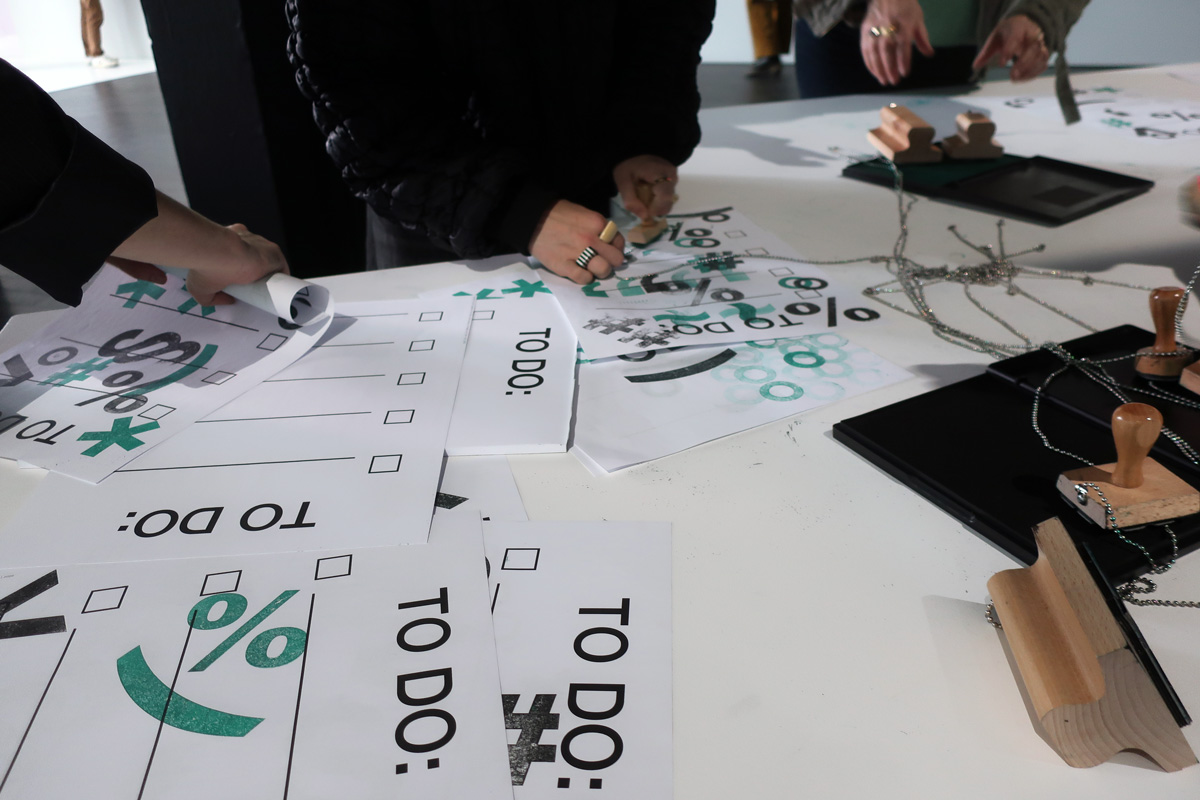 Elsa Werth, Dispositif de mediation Fluxus, Pom Pom Pidou, Le Tripostal, 2025_To Do List_7